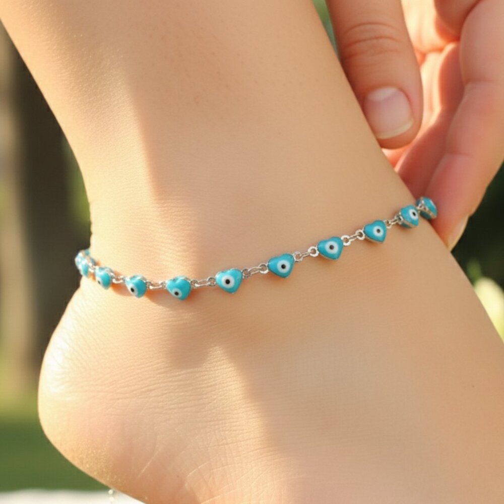 "Elegant Handmade Anklet – Delicate Jewelry for Women, MAR091955